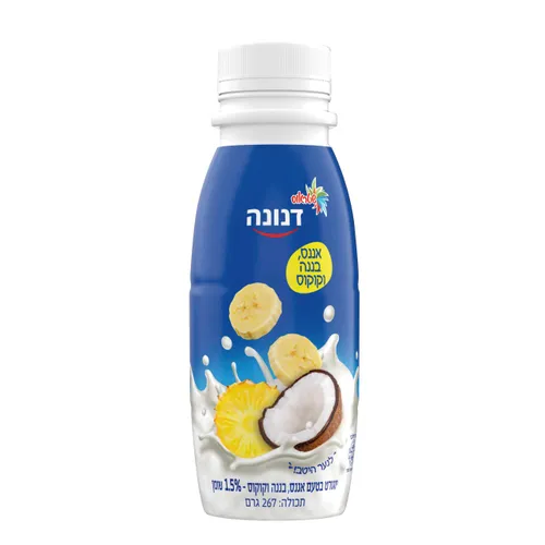 דנונה משקה קוקוס בננה אננס
