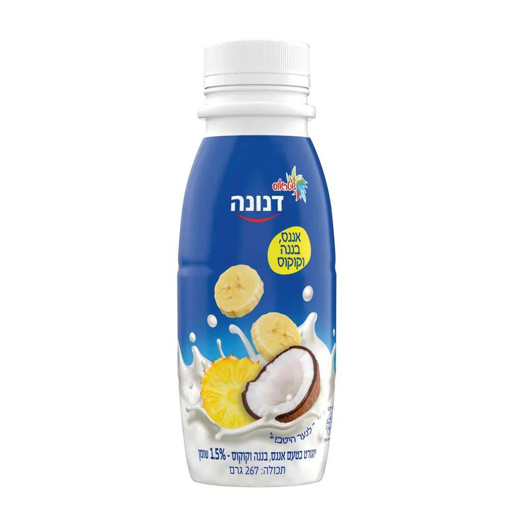 דנונה משקה קוקוס בננה אננס