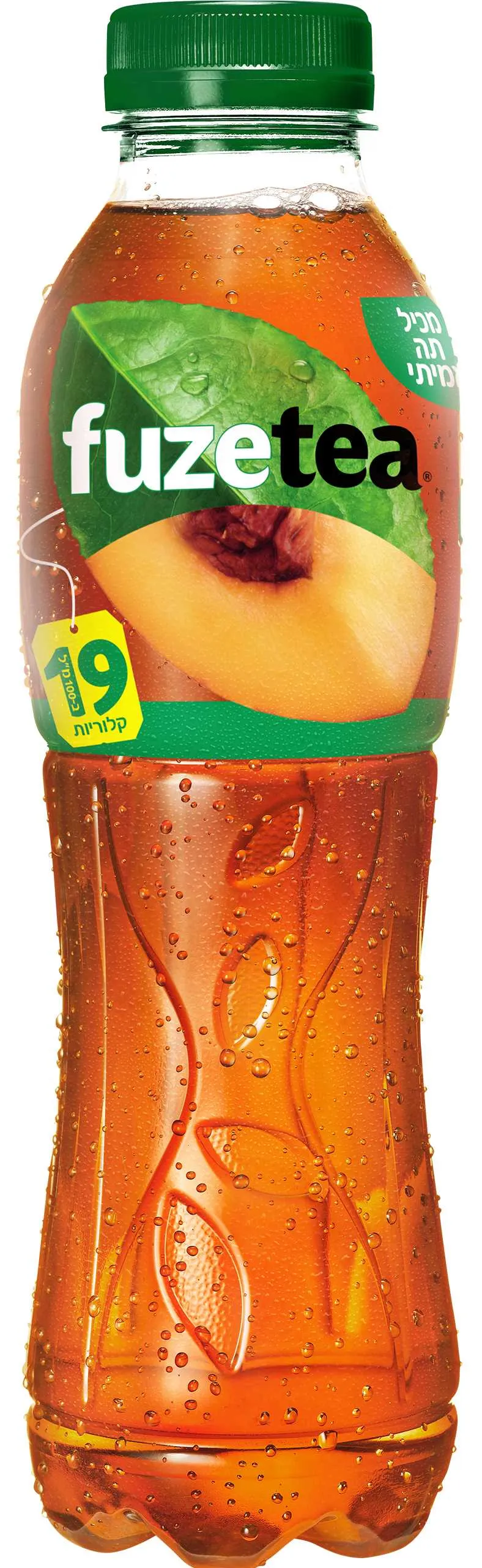 תה אפרסק 500 מל 19 קלוריות