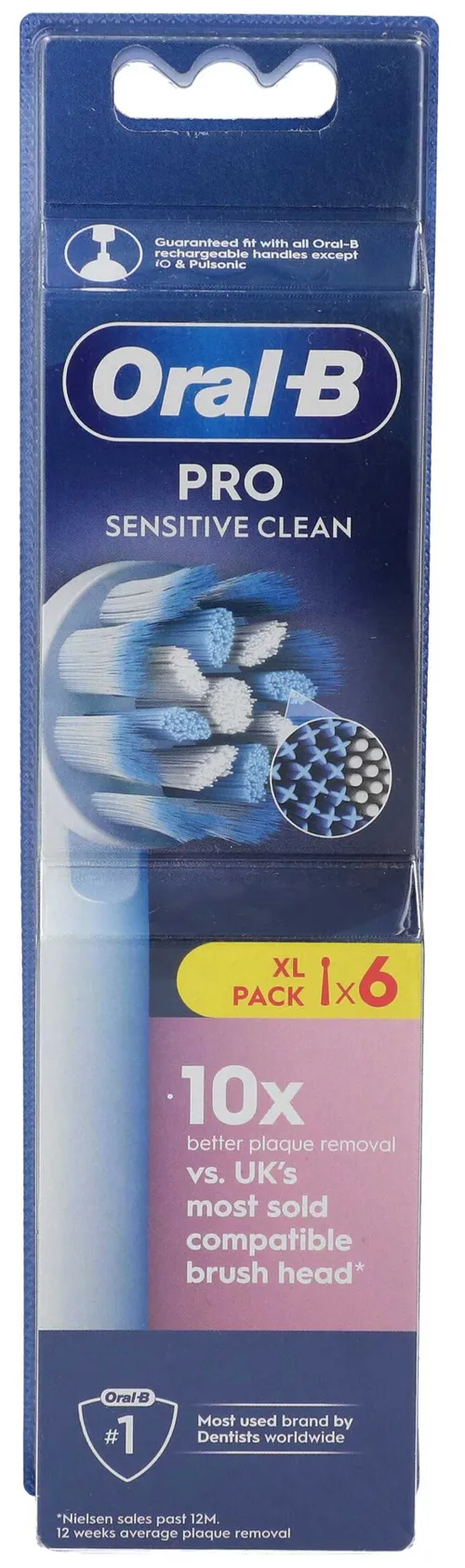 אורל בי ראש חשמלי סנסטיב 6 יח'