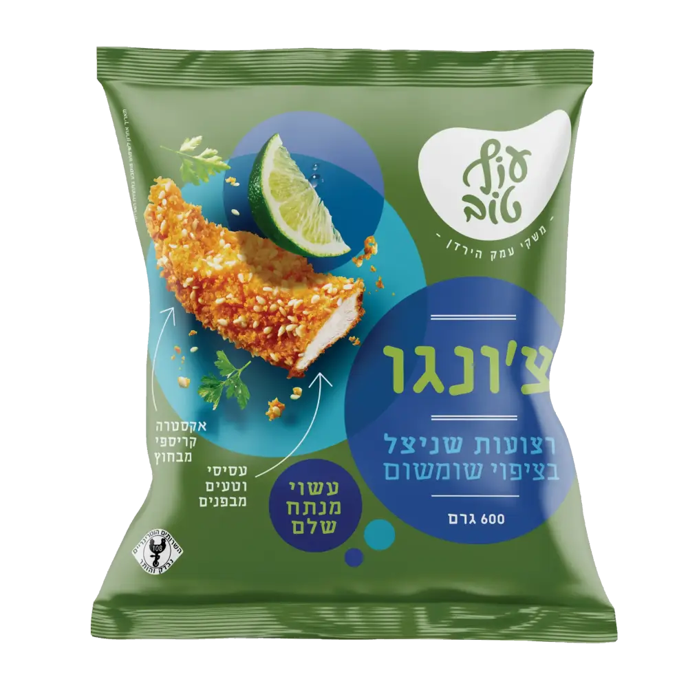 שניצל עוף טוב צ'ונגו שומשום- 600 גרם