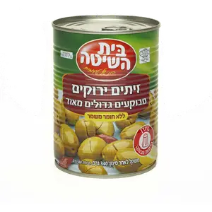 בית השיטה זיתים ירוק.מבוקעים גדול12*340ג