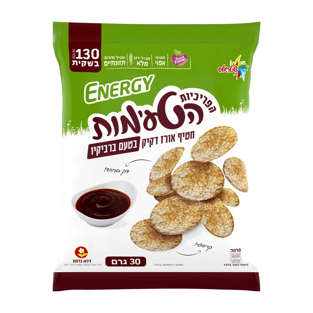 אנרג'י צ'יפס אורז ברביקיו