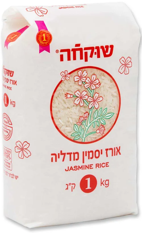 אורז יסמין מדליה אדום 1 קג