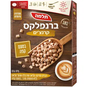 ברנפלקס קרנצ'ים קפה 375 גר'
