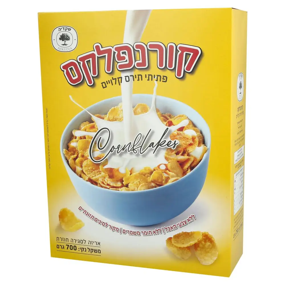 קורנפלקס 700 גרם - שקדיה