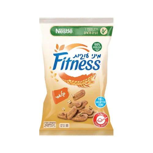 פיטנס מיני עוגיות קלאסי 24*80גרם