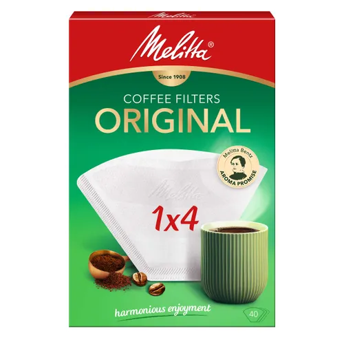 מליטה נייר פילטר מספר 4 - 40 יח
