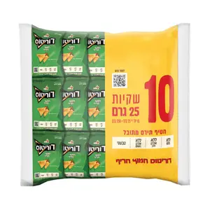 מ. דוריטוס 10*25 גר חמוץ חריף 8 יח