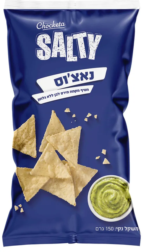 סולטי נאצ`וס קמח תירס לבן, 150 גרם