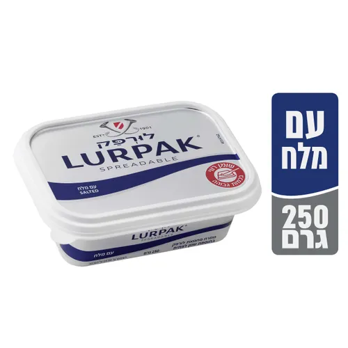 ממרח לורפק חמאה דנית 250ג'
