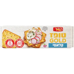 קרקר מרובע מלוח 12/0.250 הדר טופז GOLD