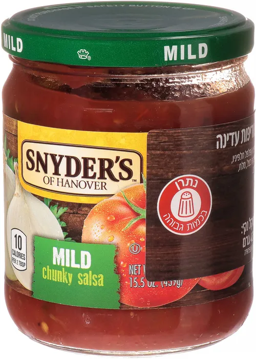 מטבל סלסה חריפות עדינה סניידרס 439ג'