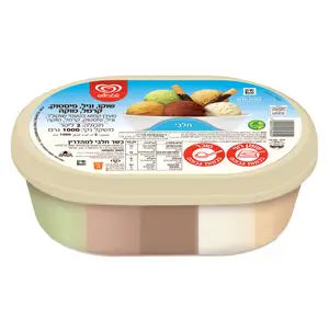 גלידה משפחתית 2 ליטר 5 טעמים