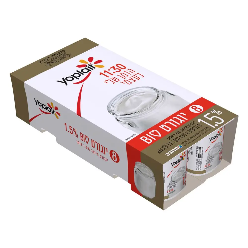 יופלה 1.5% טבעי מאגדת 150X8מל בדצ