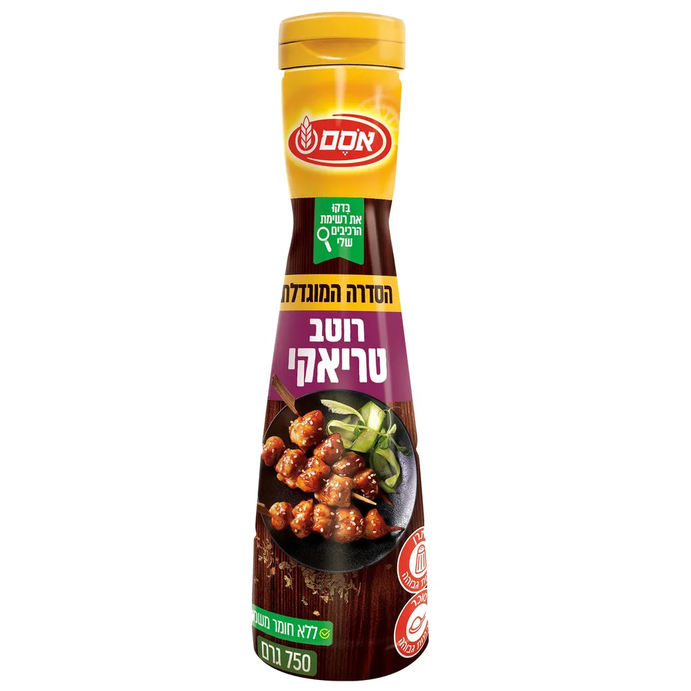 אסם רוטב טריאקי 600מל