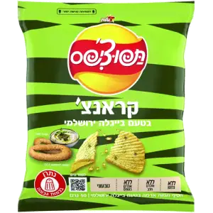 תפוצ'יפס קראנצ' בטעם בייגלה ירושלמי