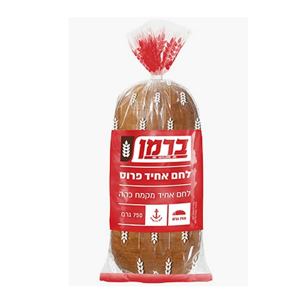 לחם אחיד פרוס 750 גר' ברמן