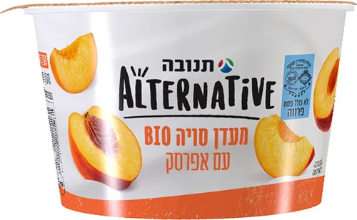 מעדן סויה ביו אפרסק