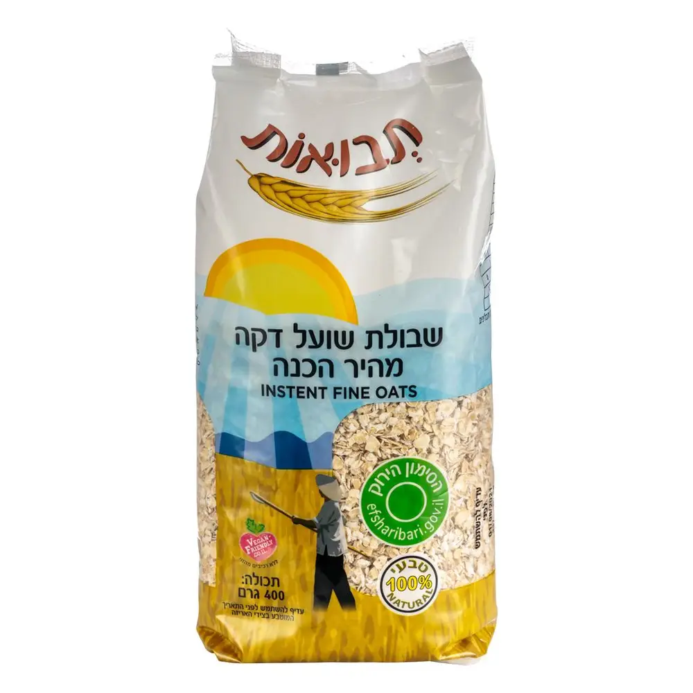 קוואקר מהיר הכנה  400 גרם יצרן/מותג: תבואות