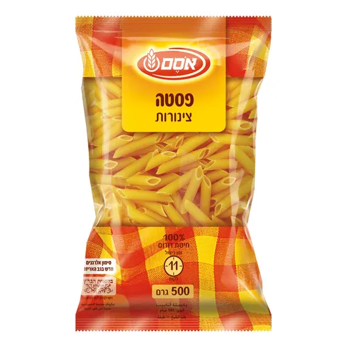 אסם פסטה צינורות איטלקי 12*500גרם