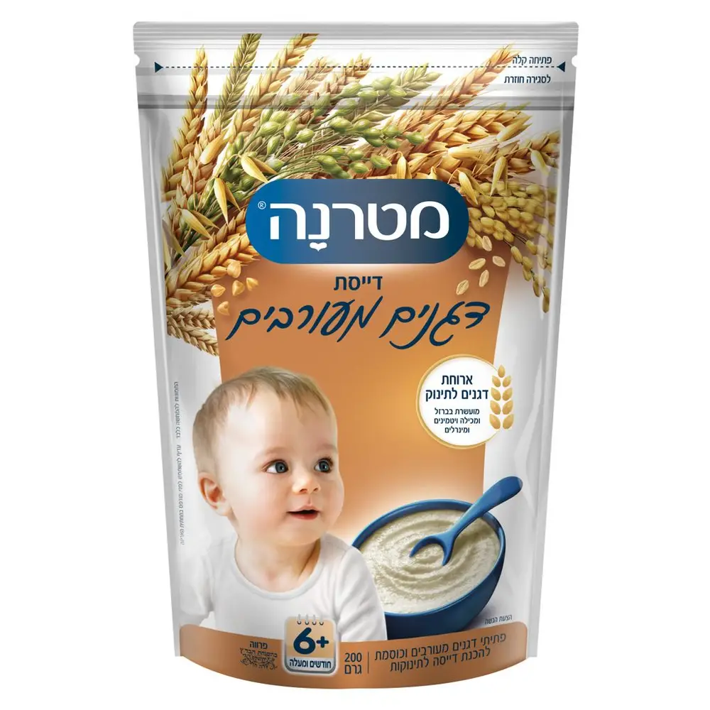 מטרנה דייסת דגנים פרוביוטיקה 12*200גרם