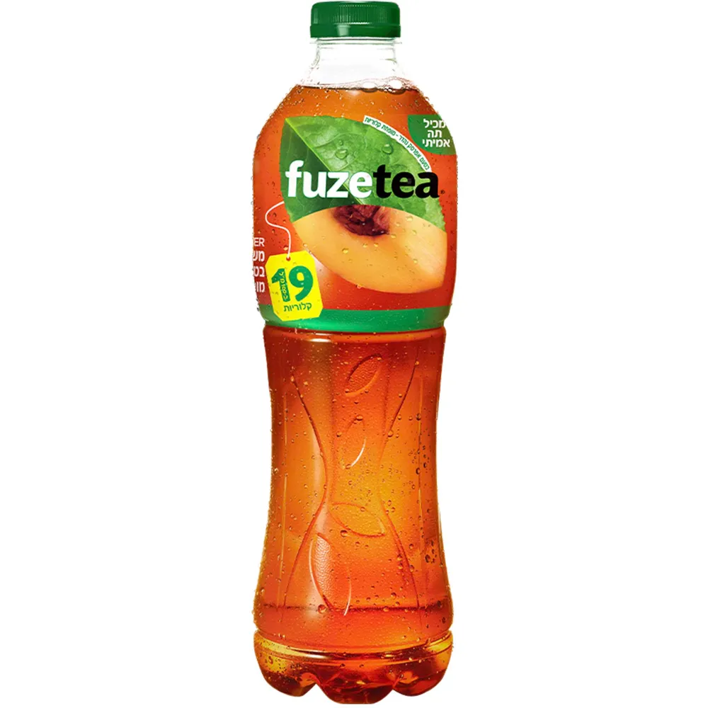 FUZE tea אפרסק 19 קל' 1.5 ליטר פיקדון