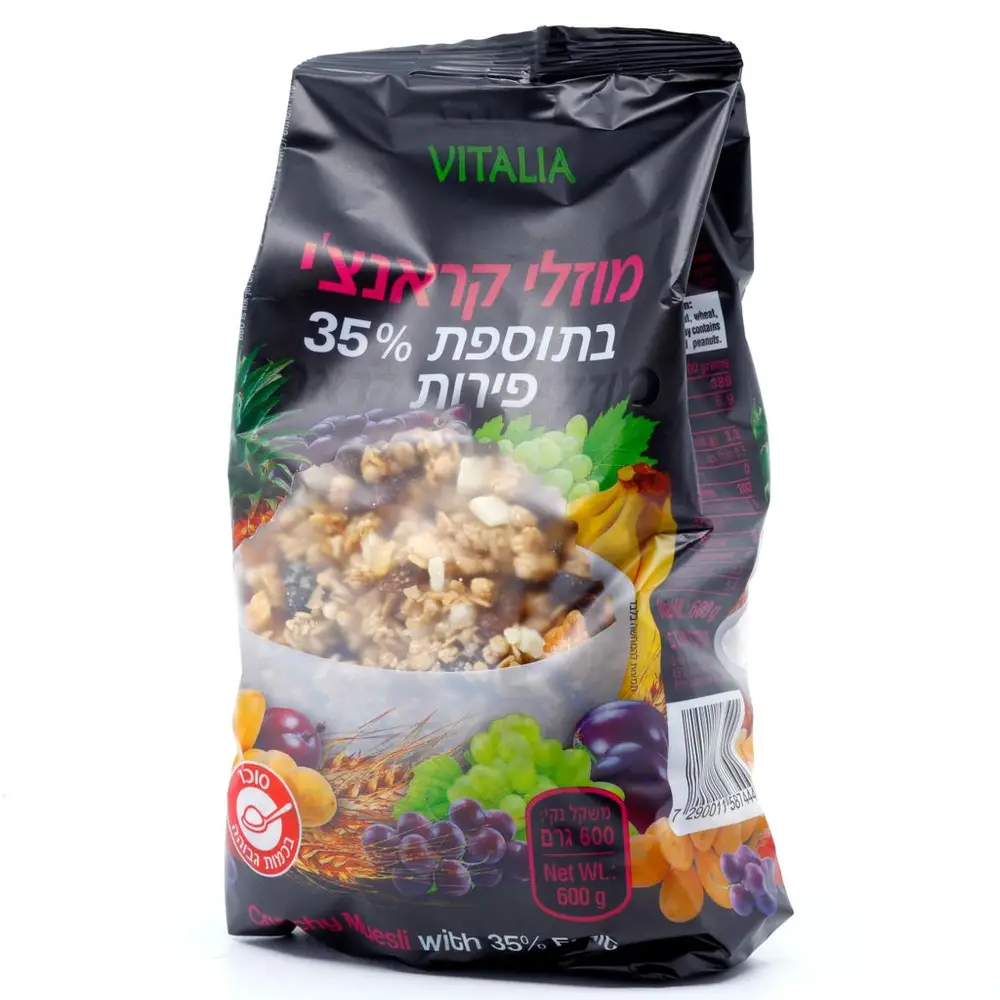 מוזלי קראנצ'י +פירות 600 גר' 10X