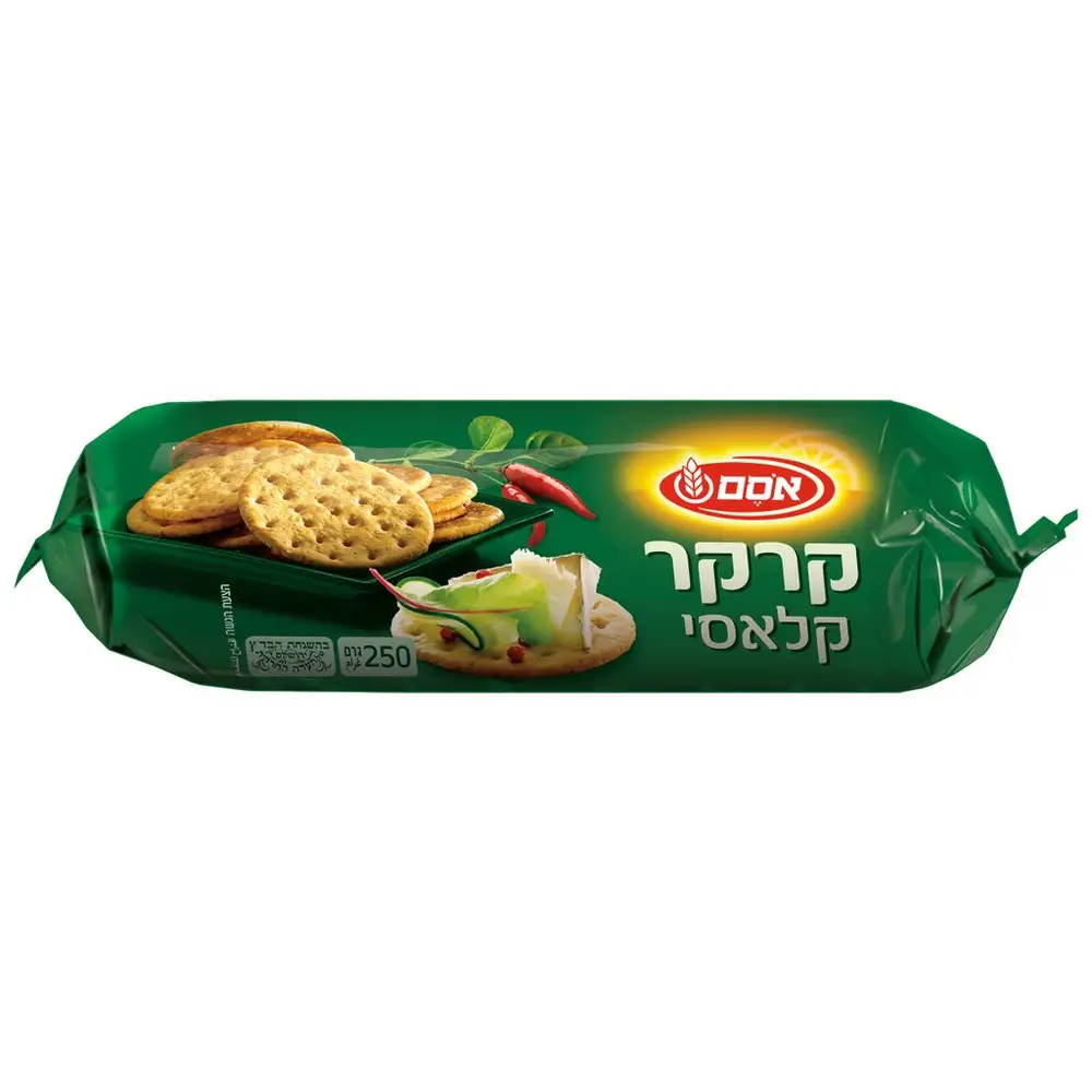 אסם קרקר קלאסי 12*250גרם