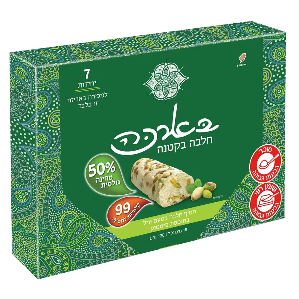 בארכה בקטנה מאגדת פיסטוק 12 7*18גרם