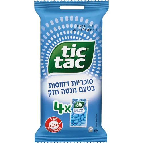טיק טק מנטה רביעייה