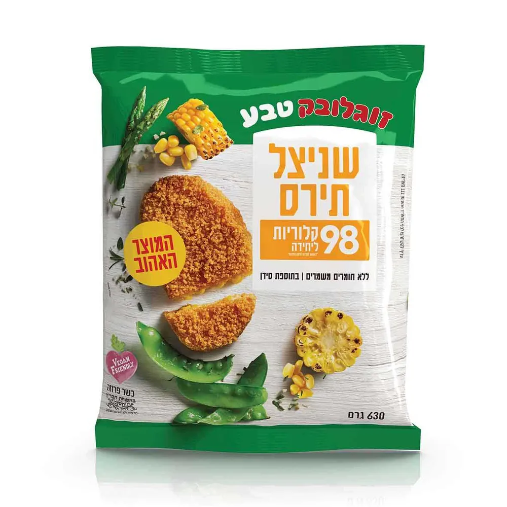 שניצל תירס לייט 600גר זוגלובק
