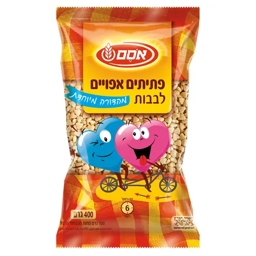 פתיתים לבבות 400 גר'
