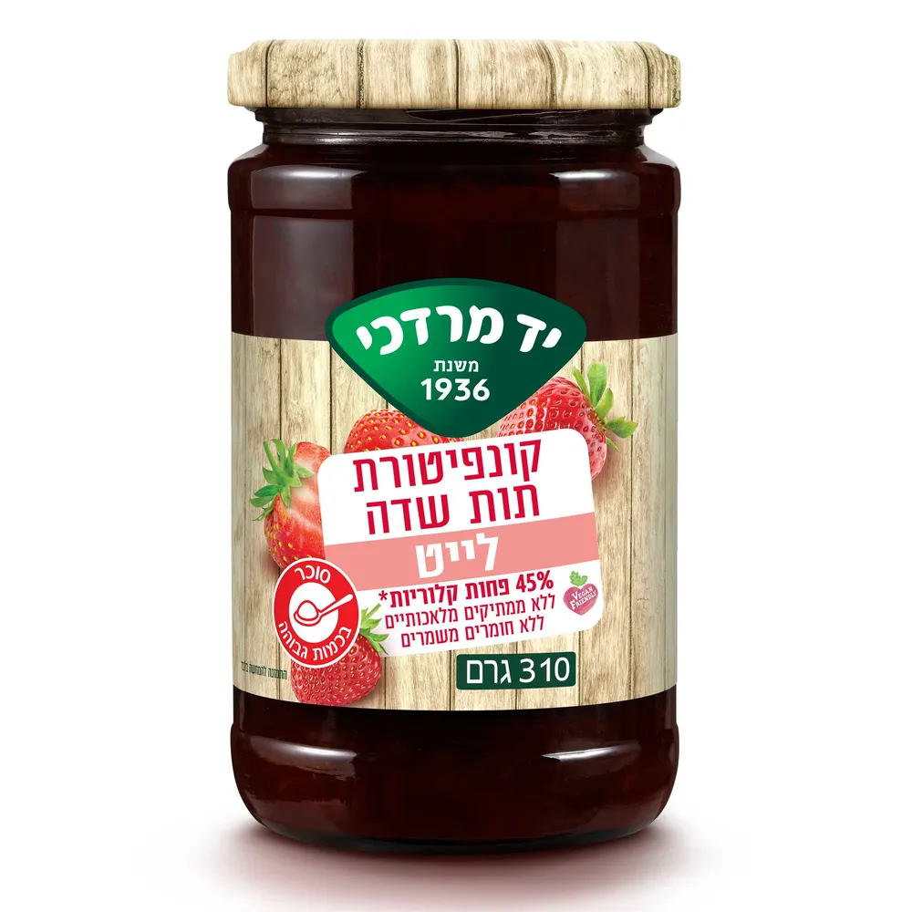 קונפיטורת לייט תות