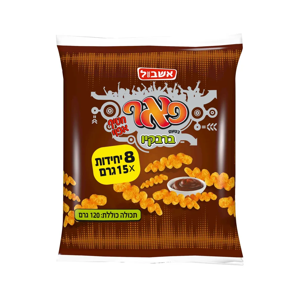 מאגדת פאף ברביקיו 8*15גר