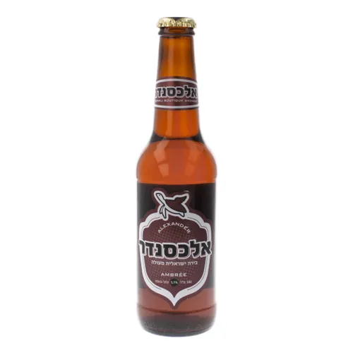בירה אלכסנדר אמברה 330מל