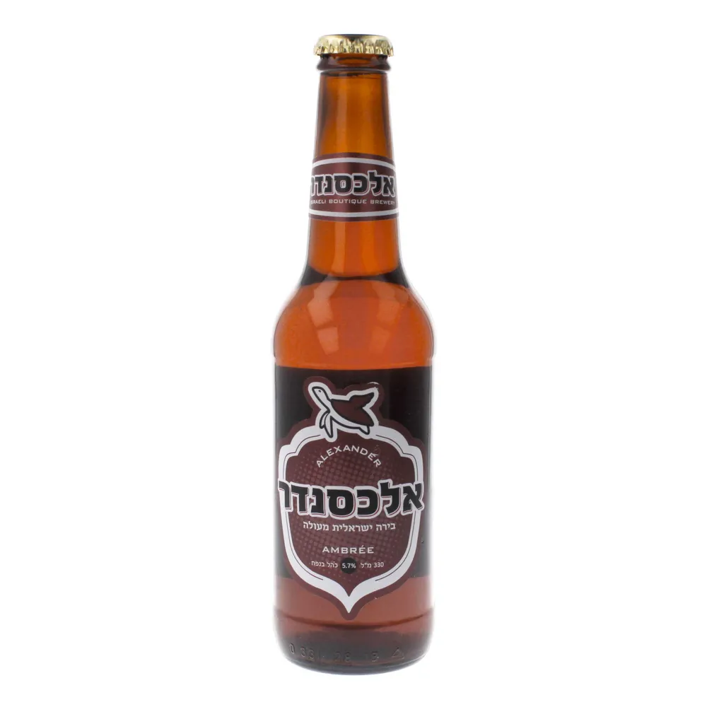 בירה אלכסנדר אמברה 330מל
