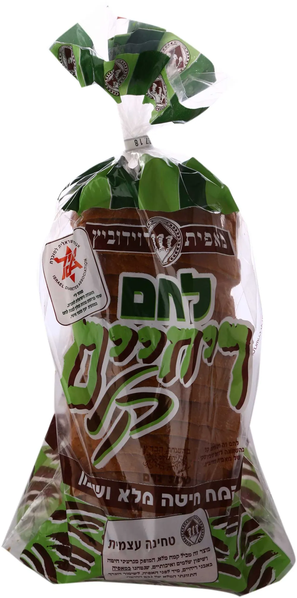 לחם רחיים קל פרוס 500 ג'