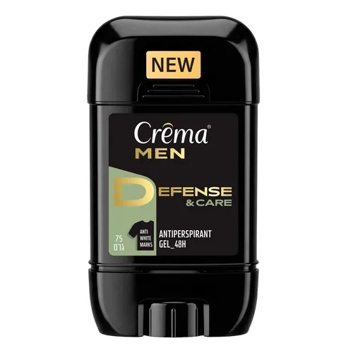 קרמה מן דאורדורנט ג'ל DEFENCE&CARE ירוק 75 מל