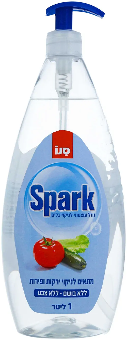 נוזל ניקוי ירקות ופירות 1 ל'
