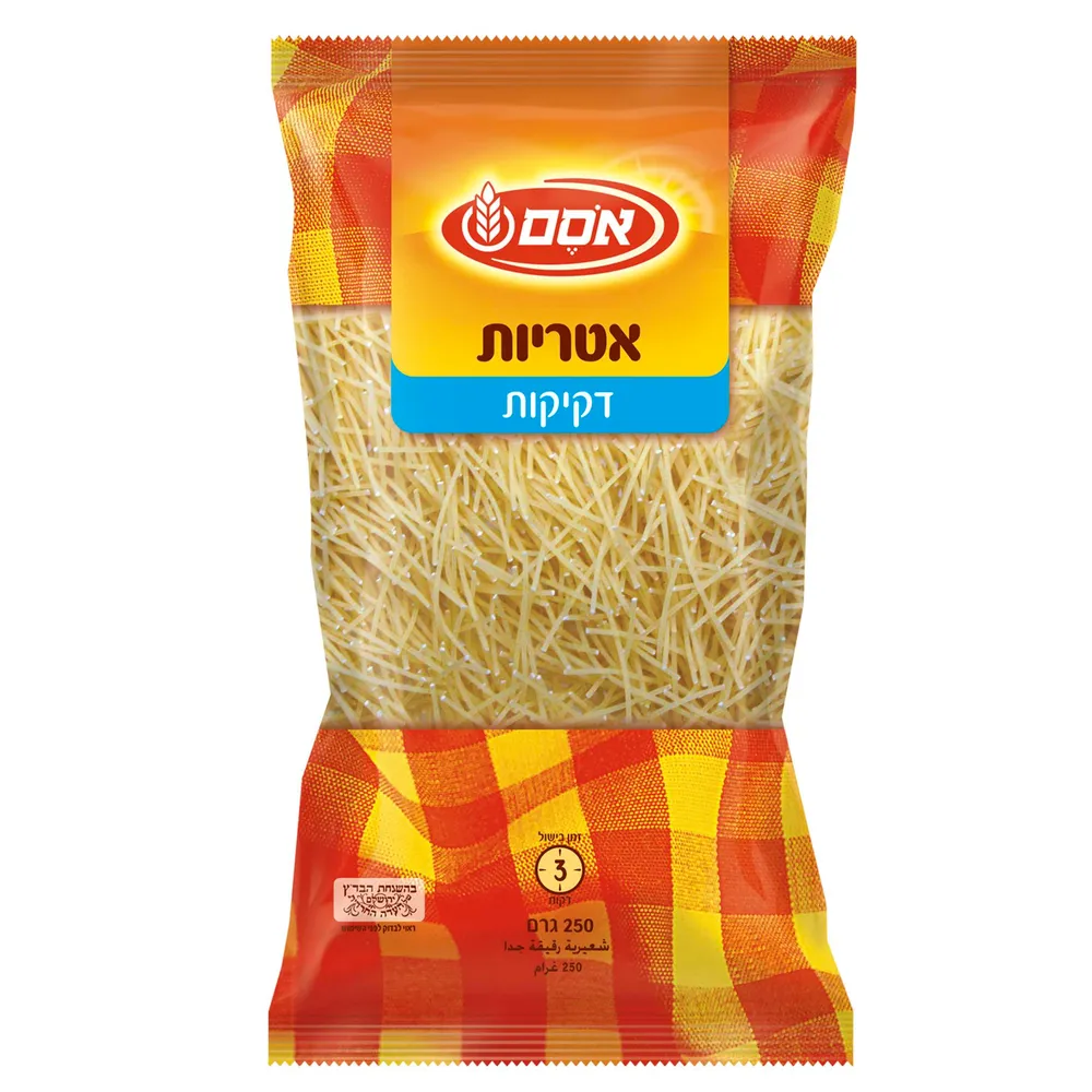 אטריות דקיקות 250ג' אסם