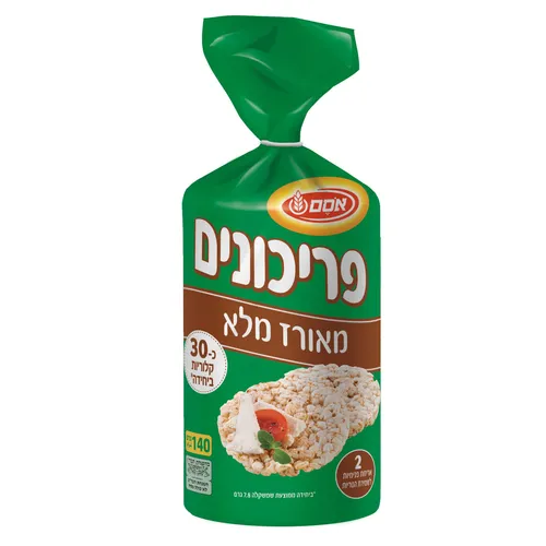 אסם פריכונים מאורז מלא 12*140גרם