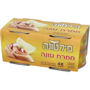 פילטונה ממרח טונה 4*160גר