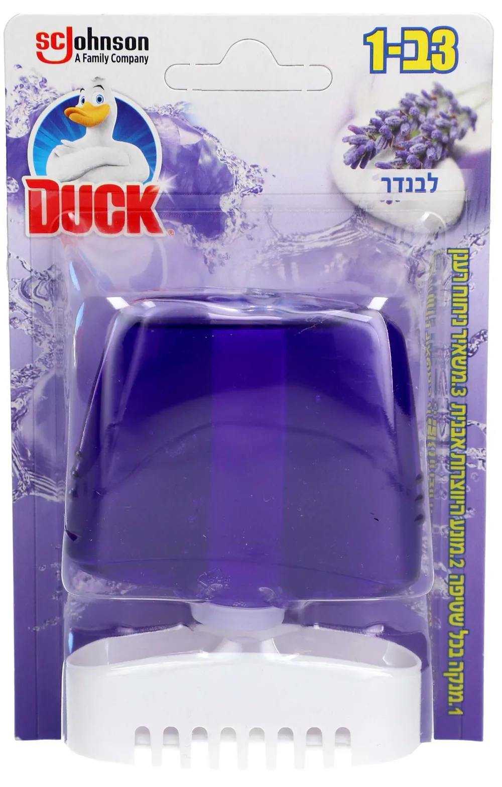טואלט דאק ג'ל לאסלה בניחוח לבנדר 55 מל