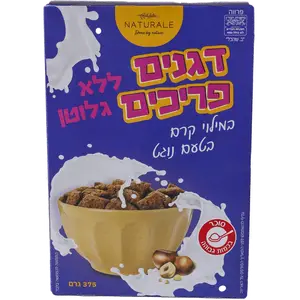 דגני בוקר במילוי קרם בטעם נוגט ללא גולטן