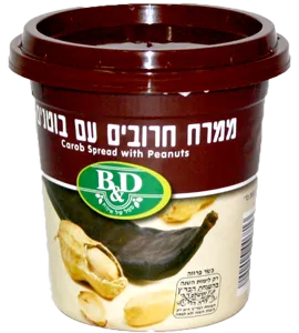 ממרח חרובים ובוטנים 350 ג' בי&די