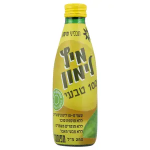 מיץ לימון %100 טבעי 250 מל