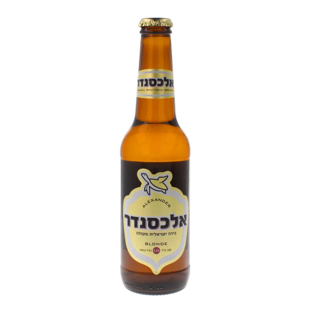 בירה אלכסנדר בלונד 330מל