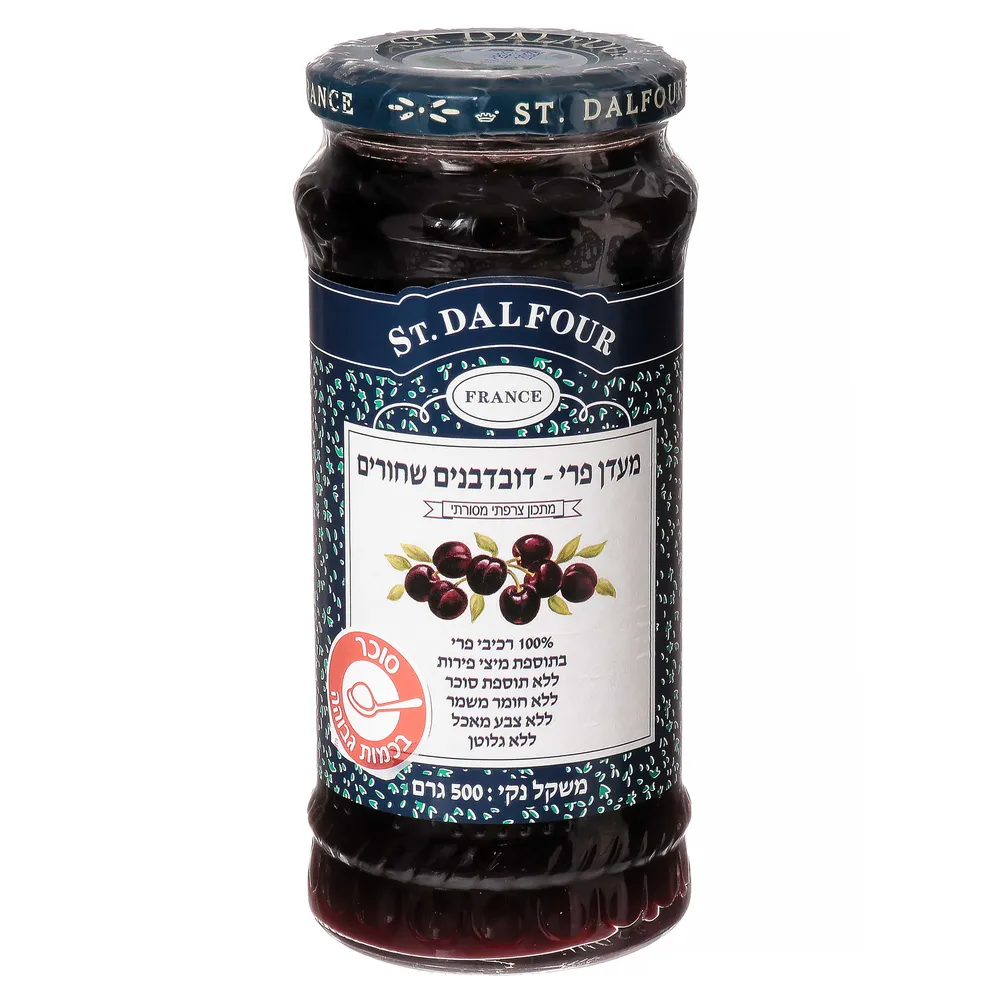 מעדן סנדלפור 4 דובדבנים 500 גרם