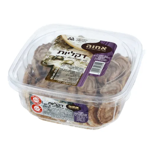 דקליות קינמון 400 גרם במגש